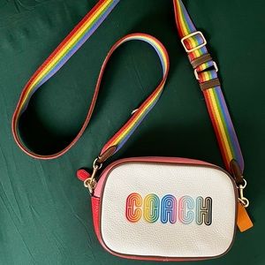 Rainbow Coach Purse